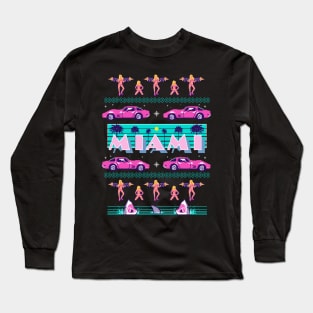 Miami Christmas Long Sleeve T-Shirt